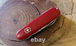 Discontinued Red Victorinox 91mm Master Craftsman Swiss Army Knife Phillips T85