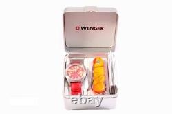 Discontinued Set Wenger Watch + Knife Swiss Army Folding Knife Multi-Tool