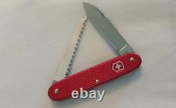 Discontinued Victorinox Woodsman 93mm Red Alox Swiss Army Knife Very Rare