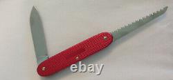 Discontinued Victorinox Woodsman 93mm Red Alox Swiss Army Knife Very Rare