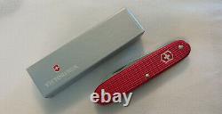 Discontinued Victorinox Woodsman 93mm Red Alox Swiss Army Knife Very Rare