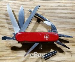 Discontinued Wenger POCKET GRIP Swiss Army Pocket Knife Scouts Camping C11