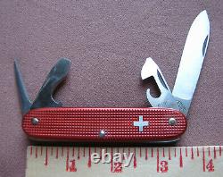 EARLY 3 1/2 INCH VICTORINOX ELINOX PIONEER 1960 Old Cross Swiss Army Knife