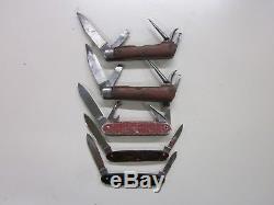 ELSENER SCHWYZ WENGER VICTORIA Old cross Swiss Army Knife Sackmesser Couteau