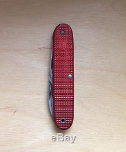 Elsener/Victorinox red Alox Soldier 1964, vintage discontinued swiss army knife