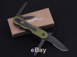 Emerson Knives EDC 2 Multitool OD Green Knife Pocket Wave Swiss Army Serrated