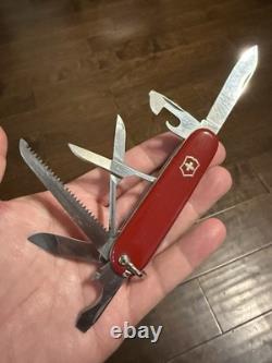 Excellent Vintage Victorinox Huntsman with Bail Swiss Army Knife