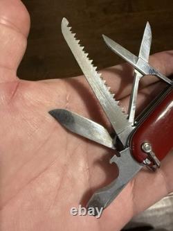 Excellent Vintage Victorinox Huntsman with Bail Swiss Army Knife