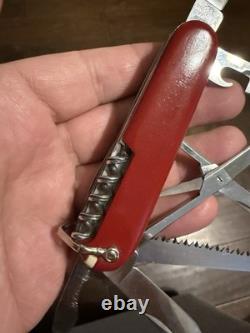 Excellent Vintage Victorinox Huntsman with Bail Swiss Army Knife