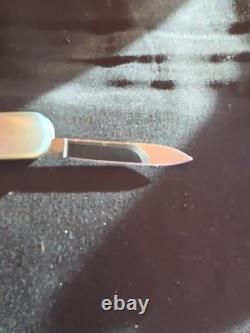 Extremely Rare Victorinox Pearl Handle 3-Blade 1960's In Original Box Must
