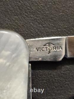 Factory Pre-1975 Victorinox Victoria Bijou Mother of Pearl Swiss Army Knife