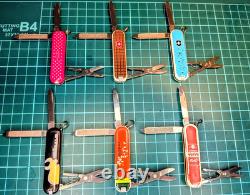Featured Victorinox Classic and other limited edition Swiss Army knives. 15-piec