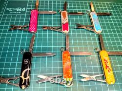 Featured Victorinox Classic and other limited edition Swiss Army knives. 15-piec