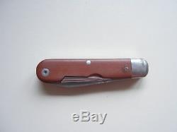 Fine Victorinox Swiss Army Soldier knife vintage military Elsener Schwyz 1950 P