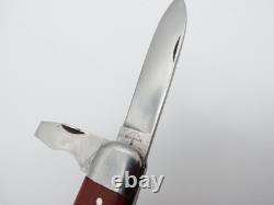 Fine Wengerinox Military Swiss Army Pocket Knife 52 (1952) SAK Wenger Brown