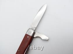 Fine Wengerinox Military Swiss Army Pocket Knife 52 (1952) SAK Wenger Brown