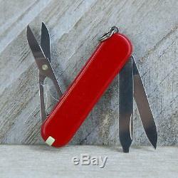 Five Victorinox Classic SD Keychain Swiss Army Knives Great for EDC & Bugout Bag