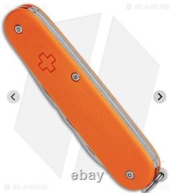 Flytanium x TNP Nutnfancy Limited Victorinox Swiss Army Knife Cadet Orange G-10