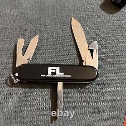 Futura Laboratories Victorinox Black Swiss Army Knife Limited Edition FLOM New