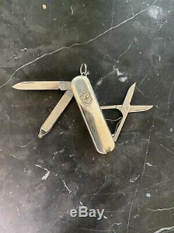 Genuine Tiffany & Co. 18k & Sterling Swiss Army Knife With Box No Reserve