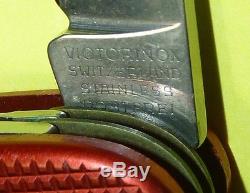 Genuine Vtg Victorinox Switzerland Stainless Rosterei Swiss Army Soldier Knife