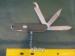 German Military OLIVE 5-Blade VICTORINOX Rostfrei Swiss Army MAUSER Pocket Knife