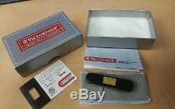 Gold Ingot Swiss Army Knife w, Victorinox 195441, New In Box with Certificate