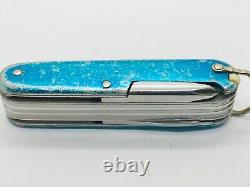 HOLY GRAIL Victorinox Master Craftsman Blue Smooth Alox Swiss Army Knife KLU KM