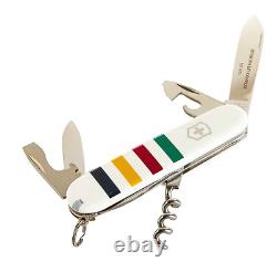 HUDSON BAY Victorinox Swiss Army Knife Spartan Stripes Limited Edition NWT