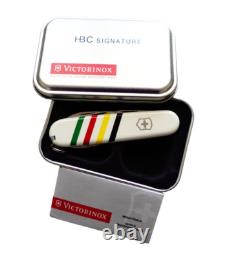 HUDSON BAY Victorinox Swiss Army Knife Spartan Stripes Limited Edition NWT