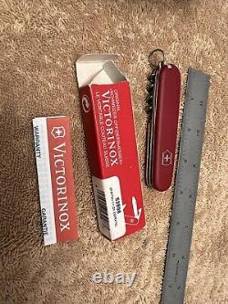 Hard To Find Victorinox Serrated Economy Spartan Swiss Army Knife Original Box