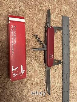 Hard To Find Victorinox Serrated Economy Spartan Swiss Army Knife Original Box