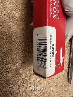 Hard To Find Victorinox Serrated Economy Spartan Swiss Army Knife Original Box