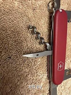 Hard To Find Victorinox Serrated Economy Spartan Swiss Army Knife Original Box