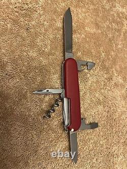 Hard To Find Victorinox Serrated Economy Spartan Swiss Army Knife Original Box