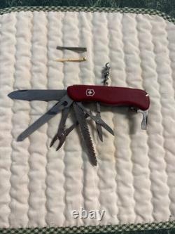 Hercules Swiss Army knife, with locking blade, pliers, scissors, corkscrew