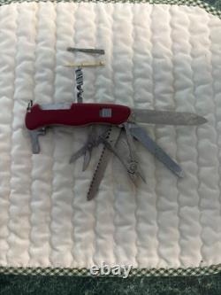 Hercules Swiss Army knife, with locking blade, pliers, scissors, corkscrew