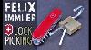 How To Open A Lock With A Swiss Army Knife Lock Picking With The Tools Of A Victorinox Sak