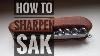 How To Quickly Sharpen A Swiss Army Knife
