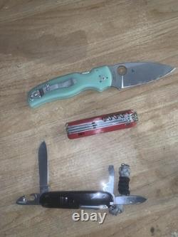 Knife Lot Custom Victorinox Swiss Army Knife And Ok Knives Shaman