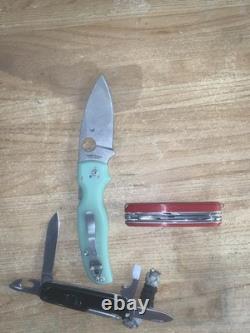 Knife Lot Custom Victorinox Swiss Army Knife And Ok Knives Shaman