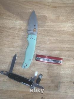 Knife Lot Custom Victorinox Swiss Army Knife And Ok Knives Shaman