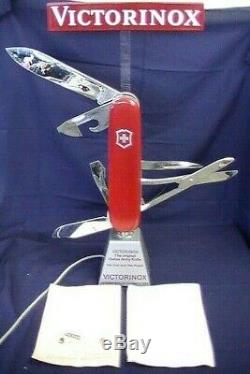LK Vintage Victorinox Swiss Army Knife Mechanical Display / Instructions Works