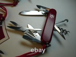 LOT of 5 VICTORINOX COLLECTORS GIFT SET SWISS ARMY MULTIFUNCTION POCKET KNIVES