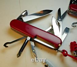 LOT of 5 VICTORINOX COLLECTORS GIFT SET SWISS ARMY MULTIFUNCTION POCKET KNIVES