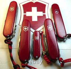 LOT of 5 VICTORINOX COLLECTORS GIFT SET SWISS ARMY MULTIFUNCTION POCKET KNIVES
