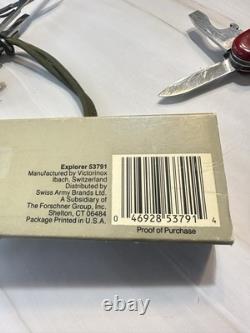 LOT of Three VICTORINOX SWISS ARMY MULTI TOOL KNIVES. VINTAGE