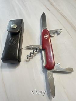 LOT of Three VICTORINOX SWISS ARMY MULTI TOOL KNIVES. VINTAGE