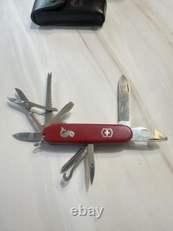 LOT of Three VICTORINOX SWISS ARMY MULTI TOOL KNIVES. VINTAGE