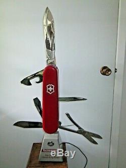 Lg Victorinox'The Original Swiss Army Knife' moving store display